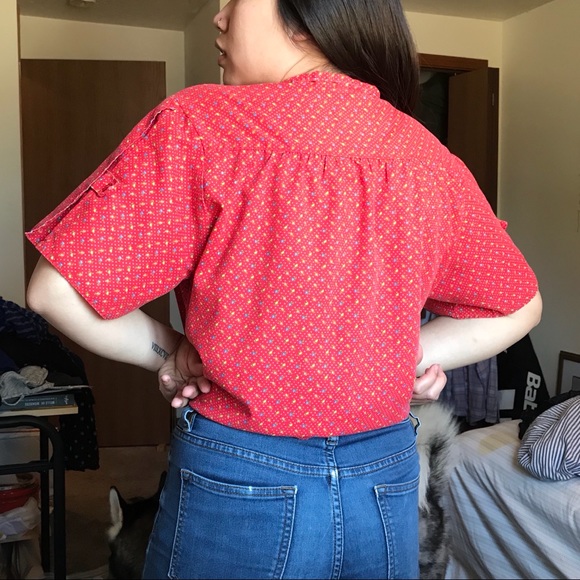Vintage - Patterned Blouse - Picture 3 of 7